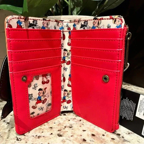 Loungefly Pinocchio Flap Wallet - Picture 4 of 6